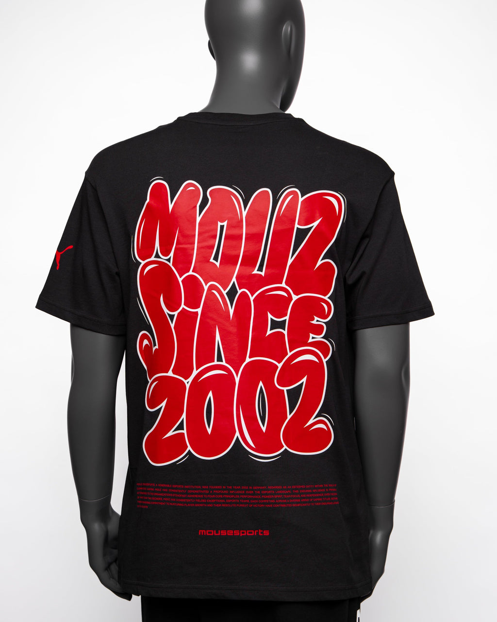 MOUZ T-shirt (Schwarz)