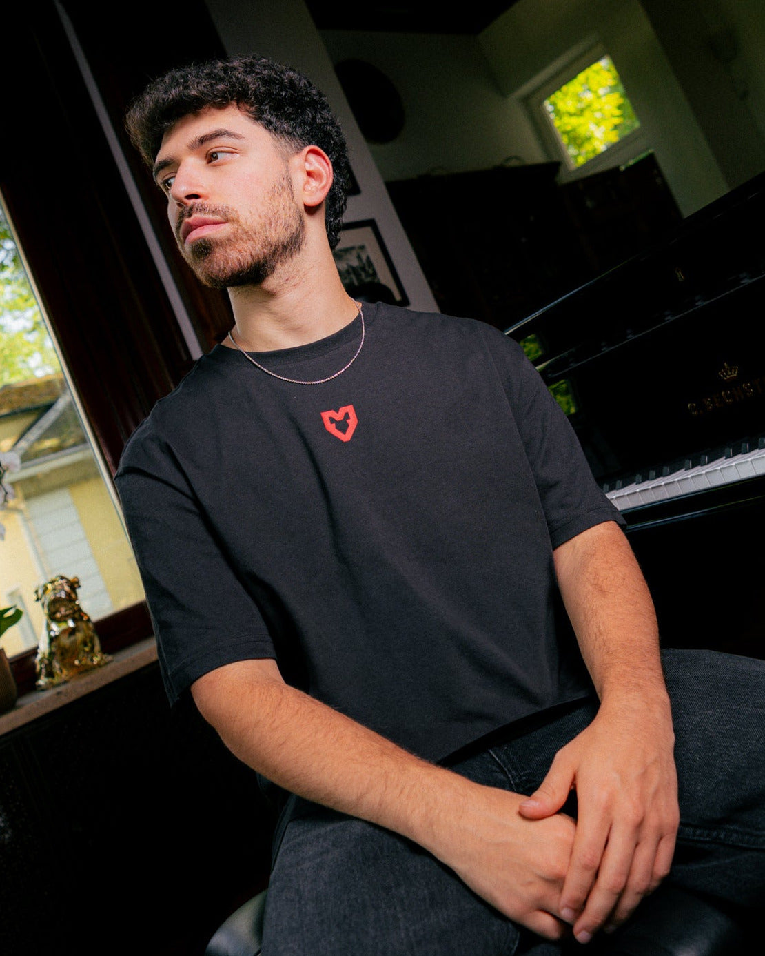MOUZ T-shirt (Schwarz)